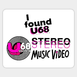 I found U68 Sticker